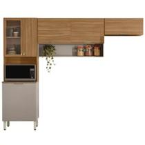 Cozinha Compacta 6 Portas 1 Nicho em MDP Alba Demóbile