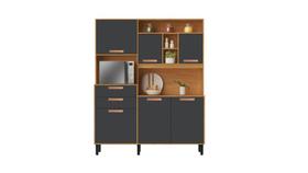 Cozinha Compacta 6 Portas 2 Gavetas 5 Nichos Nápoles - Itatiaia