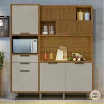 Cozinha Compacta 6 Portas 2 Gavetas MDF Loft Imperatriz Nesher