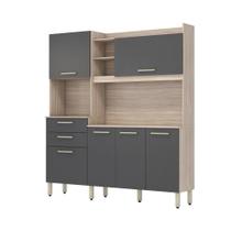 Cozinha Compacta 6 pts 2 gavetas Select Demóbile