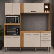 Cozinha Compacta 8 Portas 2 Gavetas Grazi Cadorin Móveis