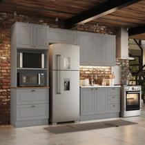 Cozinha Compacta 8 Portas 5 Gavetas Peças Emily