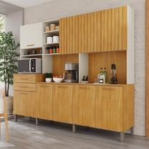 Cozinha Compacta 9 Portas 2 Gavetas Louvre