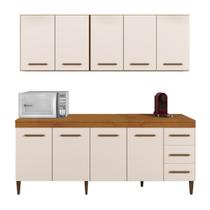 Cozinha Compacta 9 Portas 3 Gavetas Atenas Kaiki Móveis