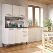 Cozinha Compacta Aço 6 Portas 2 Gavetas Evidence Bertolini