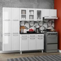 Cozinha Compacta Aço Topázio 3 Vidros 3 Peças Cozinha Compacta Aço Topázio 3 Vidros 3 Peças