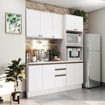 Cozinha Compacta Celeste Kappesberg 100% MDF Branco 190cm Cozinha Compacta Celeste Kappesberg 100% MDF Branco 190cm