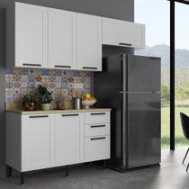 Cozinha Compacta Com Armários/ Balcão Com Tampo Multimóveis