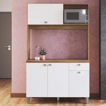 Cozinha Compacta com Tampo 4 Portas 1 Gaveta Helena - Móveis Cadorin