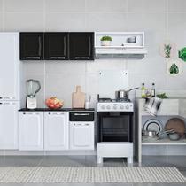 Cozinha Compacta em Aço 4 Peças 10 Portas 1 Gaveta Amanda Itatiaia