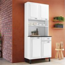 Cozinha Compacta em Aço 4 Portas 1 Gaveta 80cm Pratika Itatiaia Cozinha Compacta em Aço 4 Portas 1 Gaveta 80cm Pratika Itatiaia