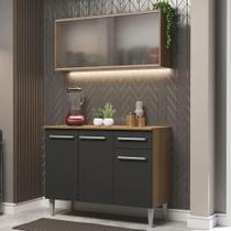 Cozinha Compacta Emilly 105001 Com Armário E Balcão Cozinha Compacta Emilly 105001 Com Armário E Balcão