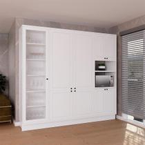 Cozinha Compacta Évora 9 PT Branco Ártico Cozinha Compacta Évora 9 PT Branco Ártico