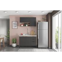 Cozinha Compacta Firenze 02 Peças 05 Portas 02 Gavetas