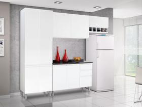 Cozinha Compacta Itatiaia Stilo com Balcão - 9 Portas 3 Gavetas Aço laminado