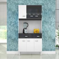 Cozinha Compacta Kit Manu 6 portas 2 Gavetas em MDP Poquema