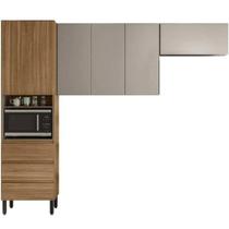 Cozinha Compacta Lazuli 5 Portas e 3 Gavetas 90531 Demóbile