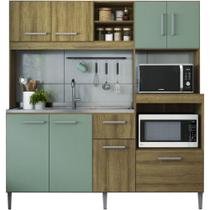 Cozinha Compacta Mademovel 2203 Jasmine 200x186x52cm