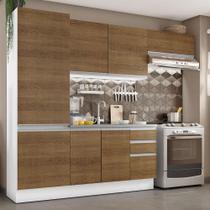 Cozinha Compacta Madesa 100% MDF Acordes Com Armário e Balcão Cozinha Compacta Madesa 100% MDF Acordes Com Armário e Balcão