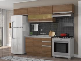 Cozinha Compacta Madesa Marina Com Armário e Balcão (Sem Tampo e Pia) Cozinha Compacta Madesa Marina Com Armário e Balcão (Sem Tampo e Pia)
