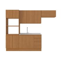 Cozinha Compacta Modulada 270cm 10 Portas 3 Gavetas Ciela Kappesberg