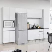 Cozinha Compacta Modulada 5 Peças 10 Portas 4 Gavetas Top Class Cozinha Compacta Modulada 5 Peças 10 Portas 4 Gavetas Top Class