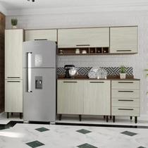 Cozinha Compacta Modulada 6 Peças 7 Portas 4 Gavetas Evolution Plus Cozinha Compacta Modulada 6 Peças 7 Portas 4 Gavetas Evolution Plus