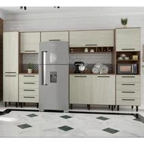 Cozinha Compacta Modulada 7 Peças 8 Portas 8 Gavetas Evolution Plus Cozinha Compacta Modulada 7 Peças 8 Portas 8 Gavetas Evolution Plus