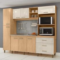 Cozinha Compacta Modulada 8 Portas e 3 Gavetas Vitória Cozinha Compacta Modulada 8 Portas e 3 Gavetas Vitória