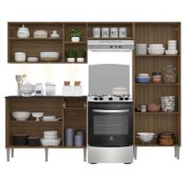 Cozinha Compacta Multimóveis Fg3413 3 Leds Armário E Balcão Cozinha Compacta Multimóveis Fg3413 3 Leds Armário E Balcão