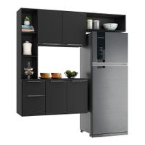 Cozinha Compacta Multimóveis Sofia Fg2003 Preta