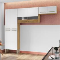 Cozinha Compacta Pequena 8 Portas Nala Kits Paraná Cozinha Compacta Pequena 8 Portas Nala Kits Paraná