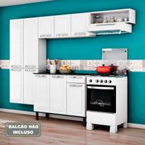 Cozinha Compacta Rose sem Balcão 7 Portas Itatiaia Cozinha Compacta Rose sem Balcão 7 Portas Itatiaia