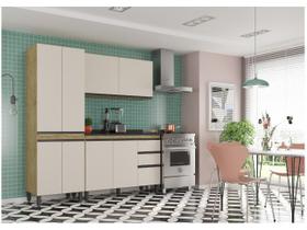 Cozinha Compacta SMP Viena com Balcão 8 Portas