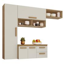 Cozinha Compacta Suspensa 189cm 2012149 Atacama Off White ARMoveis