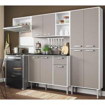 Cozinha Compacta Xangai 9 Portas Multimóveis Cozinha Compacta Xangai 9 Portas Multimóveis