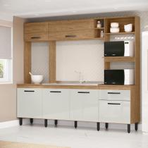 Cozinha Compacta Zoe 6 Portas e 1 Gaveta