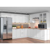 Cozinha Completa 10 Peças 18 Portas 2 Gavetas Com Torre Quente Unna Yescasa
