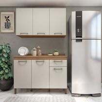 Cozinha Completa 2 Peças 6 Portas 1 Gaveta Suprema Yescasa