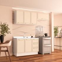 Cozinha Completa 3 Peças 225x200cm Com Design Compacto E Funcional Em Mdp/mdf Politorno Cozinha Completa 3 Peças 225x200cm Com Design Compacto E Funcional Em Mdp/mdf Politorno