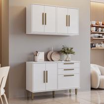 Cozinha Completa 3 Peças 7 Portas 2 Gavetas Lorena