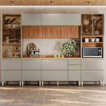 Cozinha Completa 310cm X 218,5cm Aéreo Rpd Pnl e Crt 6 Peças Proença
