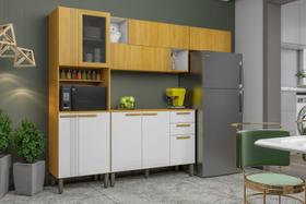 Cozinha Completa 4 Peças 10 Portas - Anne-Cinamomo - CHF Móveis