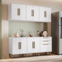 Cozinha Completa 4 Peças 11 Portas 2 Gavetas Lorena