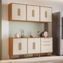 Cozinha Completa 4 Peças 11 Portas 2 Gavetas Lorena