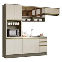 Cozinha Completa 4 Peças Connect com Torre Quente e Rodapé - Móveis Henn