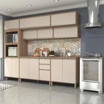 Cozinha Completa 5 Pçs Espaço Micro-ondas E Tampo 270cm Lari Vanilla/connect Cozinha Completa 5 Pçs Espaço Micro-ondas E Tampo 270cm Lari Vanilla/connect