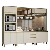 Cozinha Completa 5 Peças Connect com Torre Quente e Lateral - Móveis Henn Cozinha Completa 5 Peças Connect com Torre Quente e Lateral - Móveis Henn