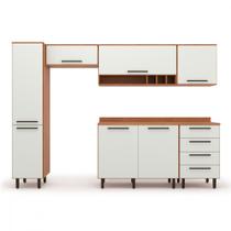 Cozinha Completa 6 Peças Evolution Plus Freijo com Off White Batrol