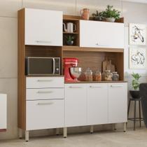 Cozinha Completa 6 Portas Savana Amendola Branco Cozinha Completa 6 Portas Savana Amendola Branco